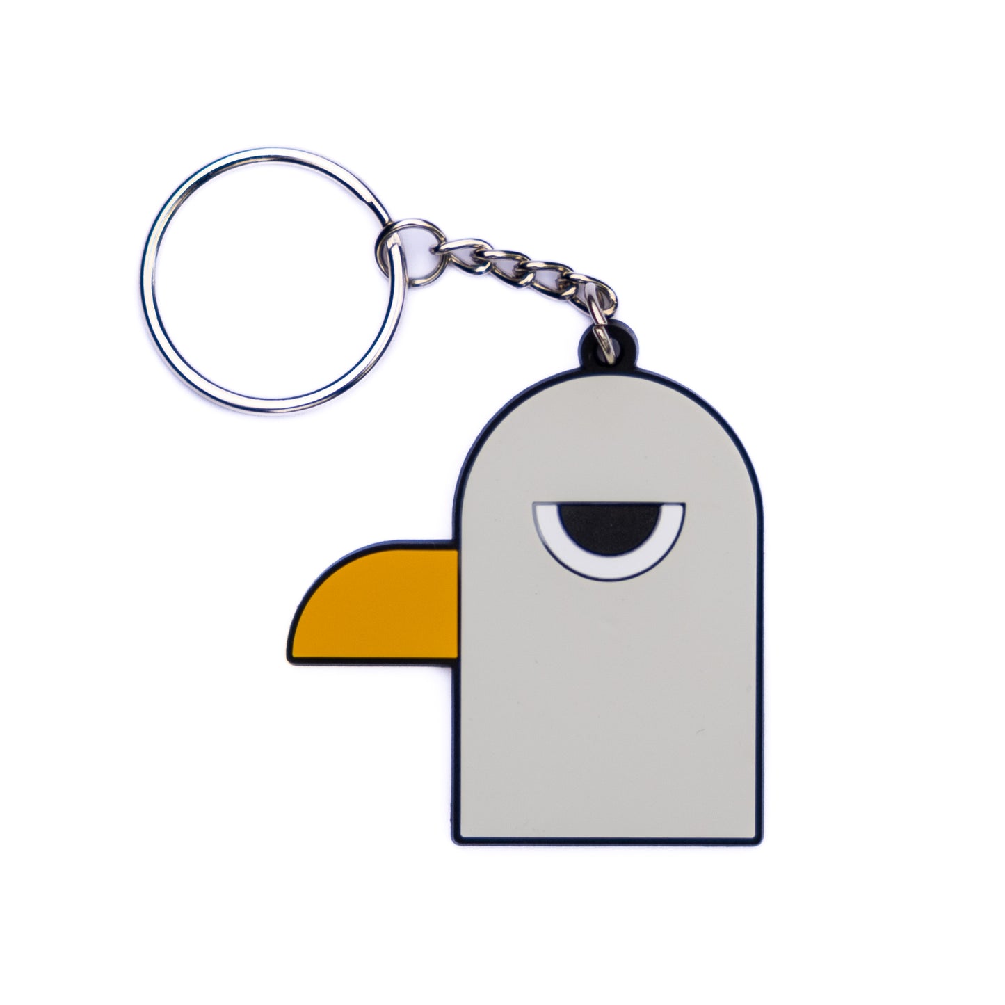 Mürrische Möwe Schlüsselanhänger