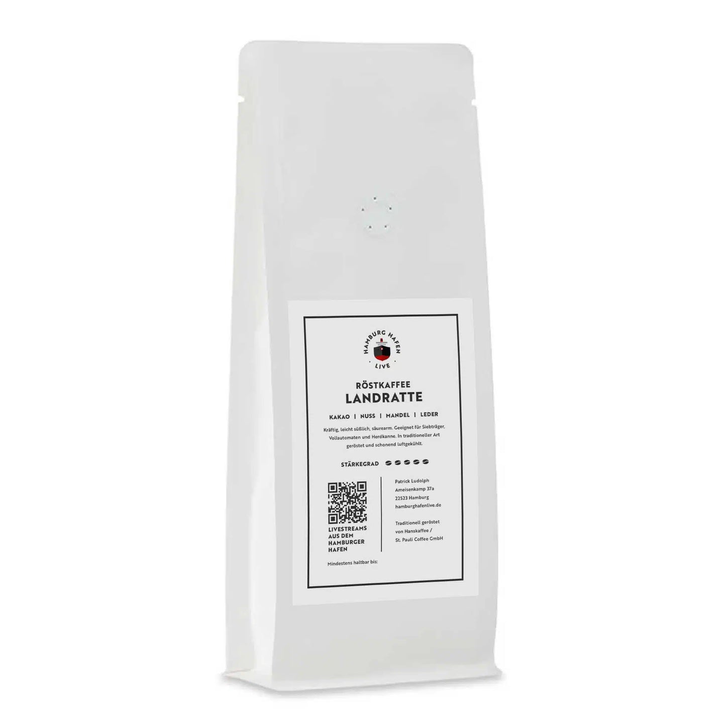 Landratte (ganze Bohne) – Hamburg Hafen Live Kaffee