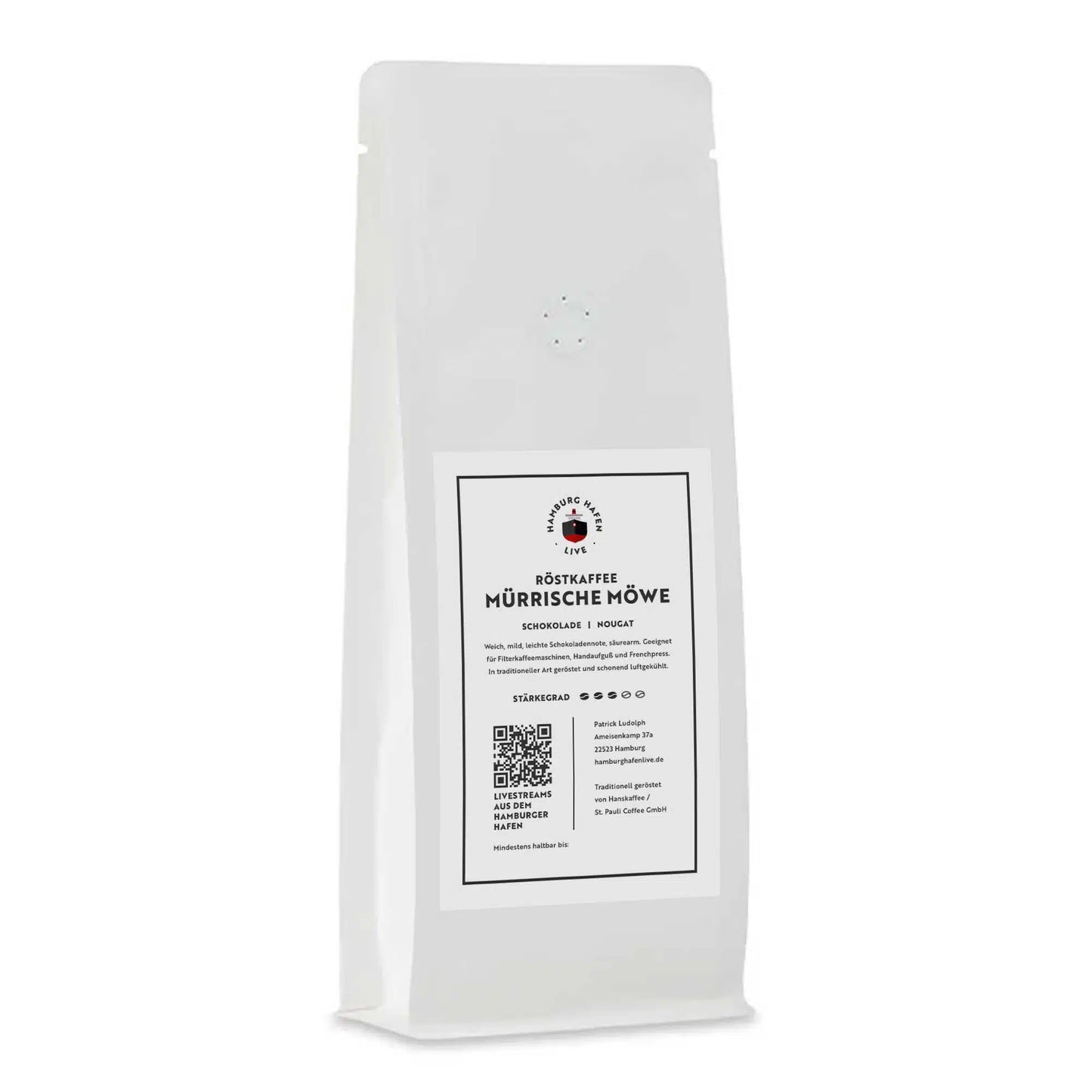 Mürrische Möwe – Hamburg Hafen Live Kaffee