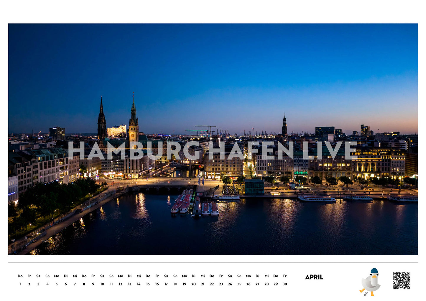 Hamburg Hafen Live Kalender 2027 (VORBESTELLUNG)