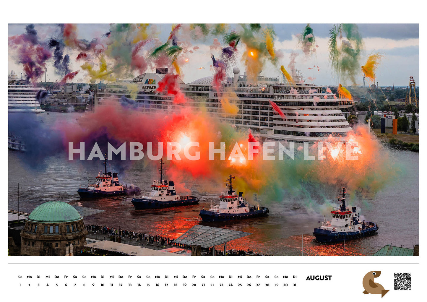 Hamburg Hafen Live Kalender 2027 (VORBESTELLUNG)